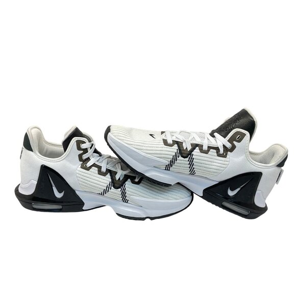 Nike Men's LeBron Witness VI Basketball Sneakers DO9843-100 White/Black Size 14M - Picture 6 of 8